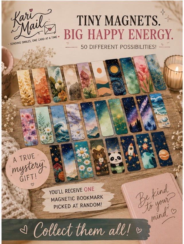 Mystery Treasure ~ Magnetic Bookmark