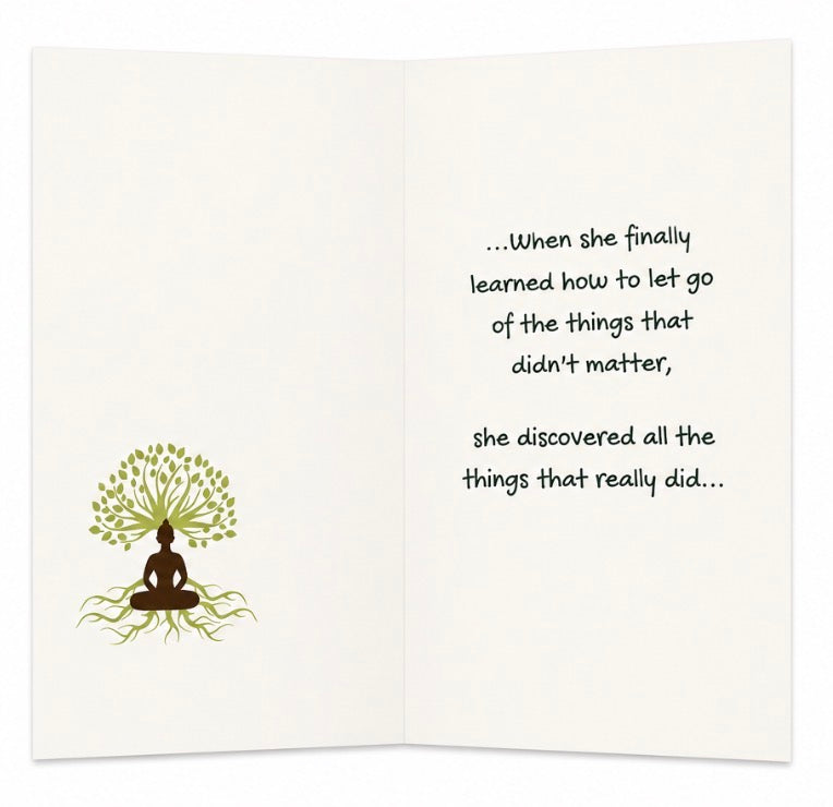 Breath In.. Let Go.. Card
