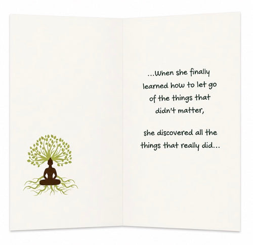 Breath In.. Let Go.. Card