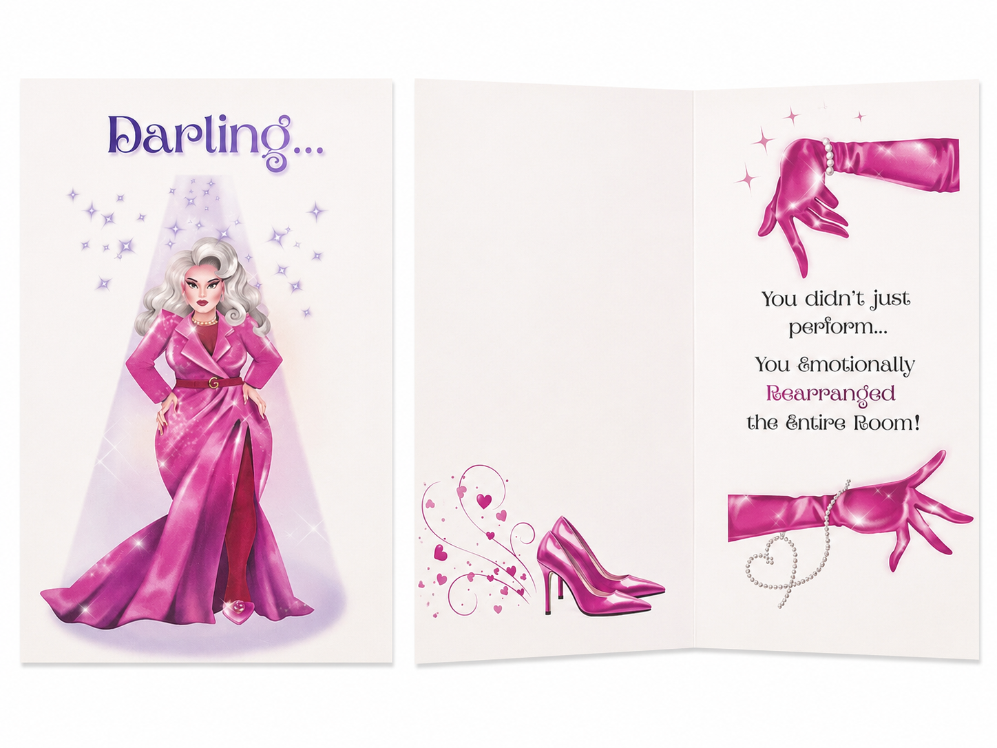 Darling... Glam Performance Card