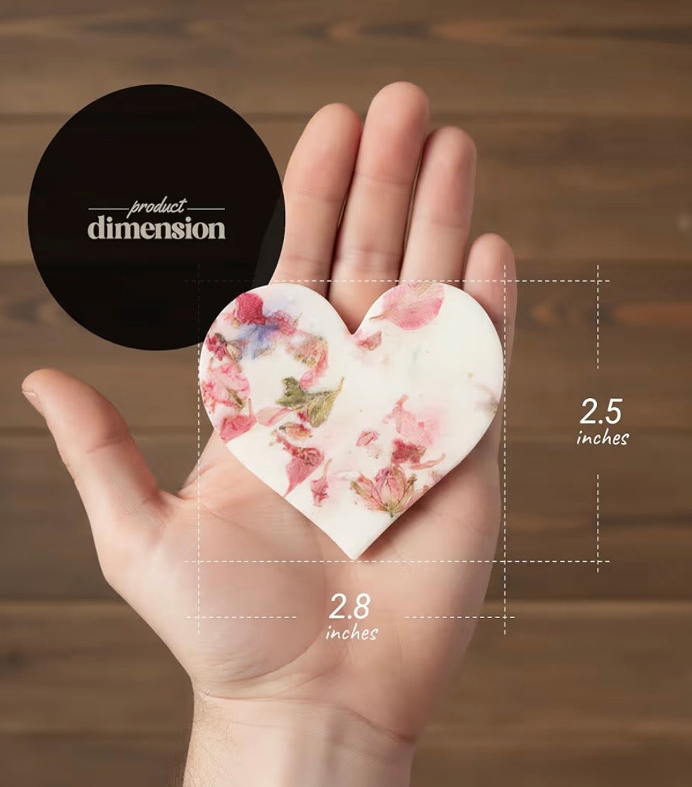 Mystery Treasure ~ Plantable Wildflower Heart Seed Paper