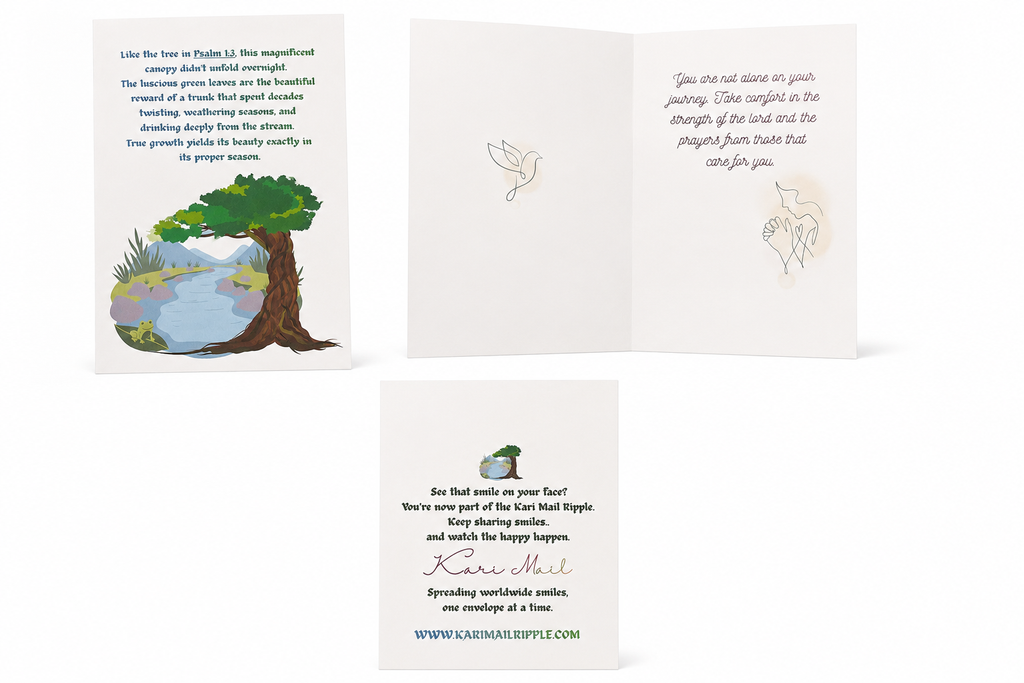 Inspirational Tree Card