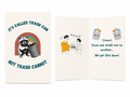 Trash Can Card