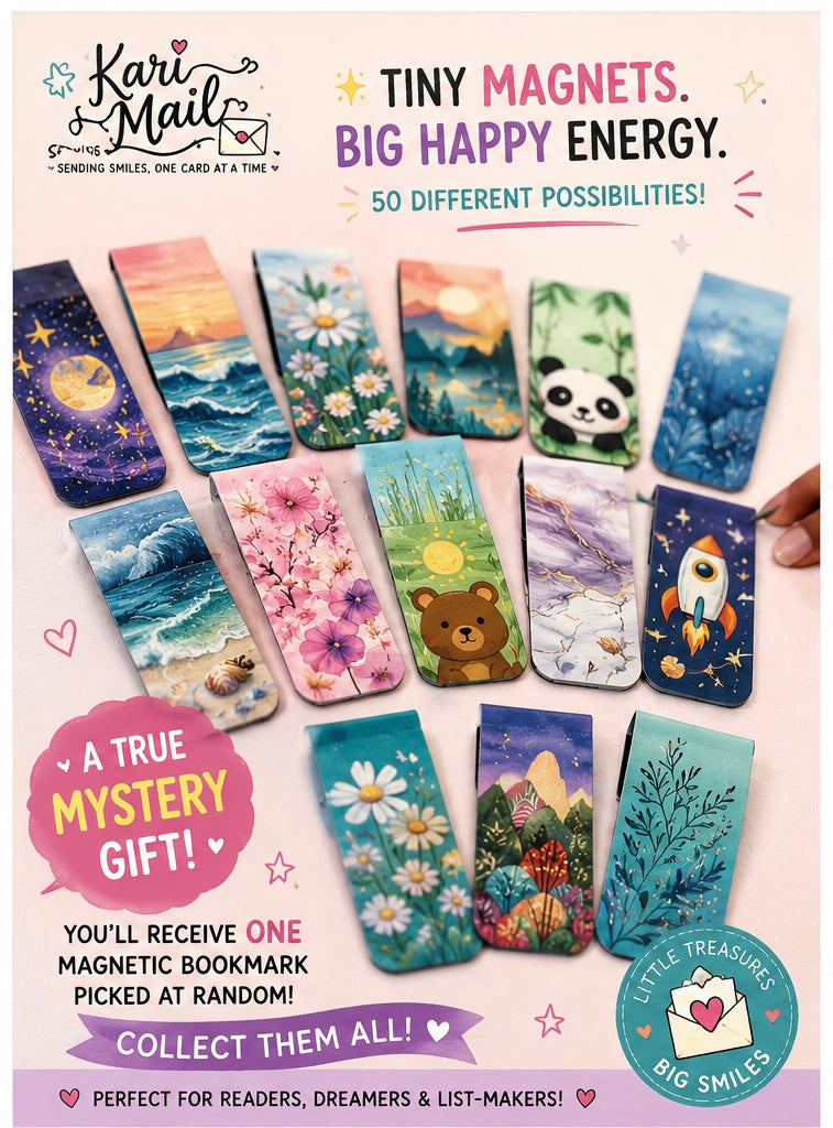 Mystery Treasure ~ Magnetic Bookmark