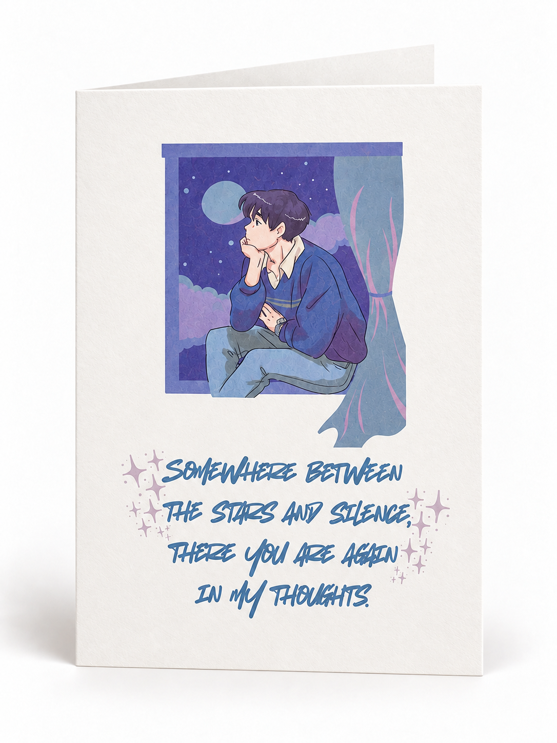Deep Love Eyes card front