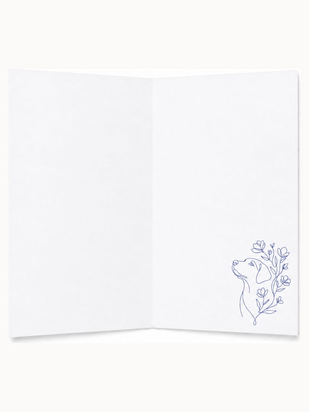 Kari Mail Faithful Heart blank greeting card inside