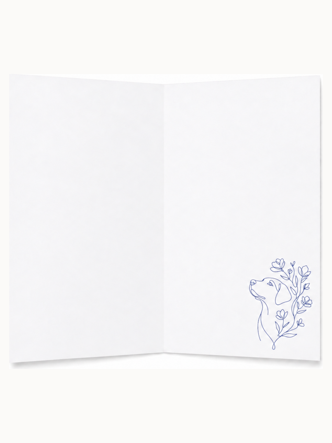Kari Mail Faithful Heart blank greeting card inside