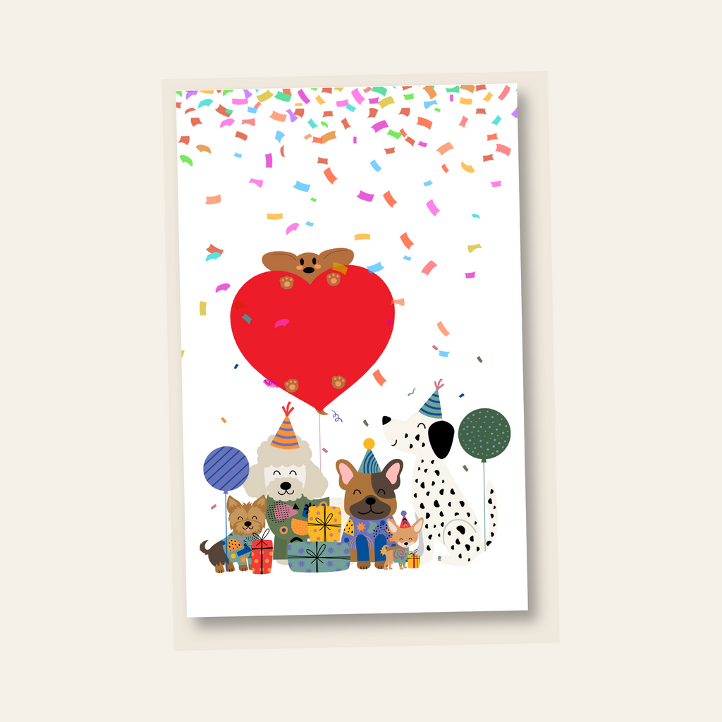 From the Entire Gang birthday card front