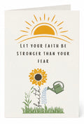 Let Your Faith be Strong Card