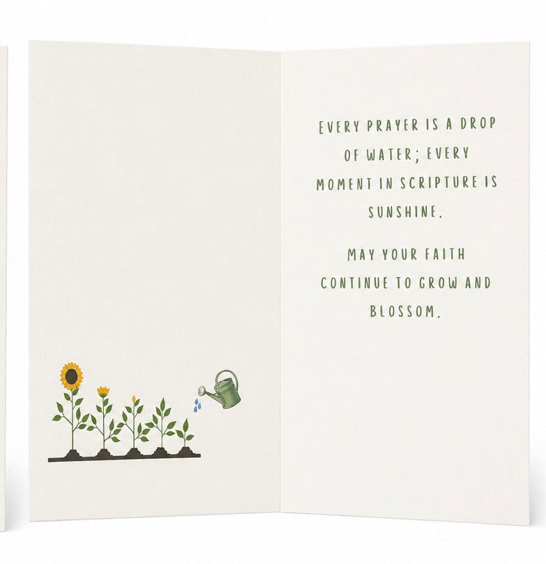 Let Your Faith be Strong Card