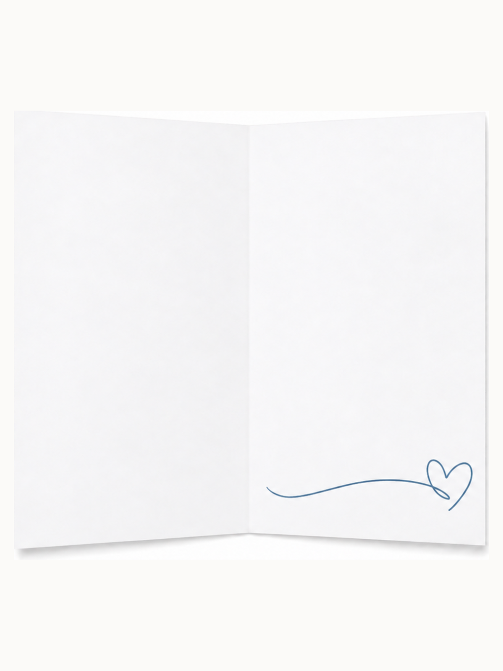 Kari Mail Hand in Hand blank greeting card inside