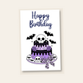 Happy BOO-thday birthday card front