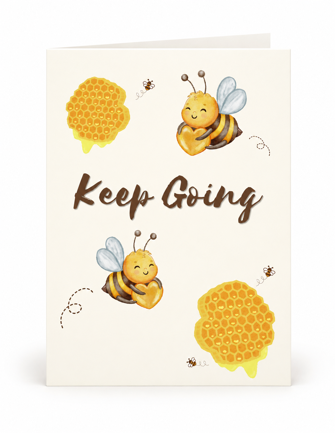 Keep Going encouragement card front