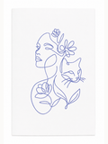 Kari Mail Kindred Spirits blank greeting card front
