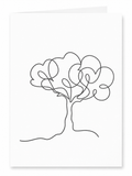 Kari Mail Roots blank greeting card front
